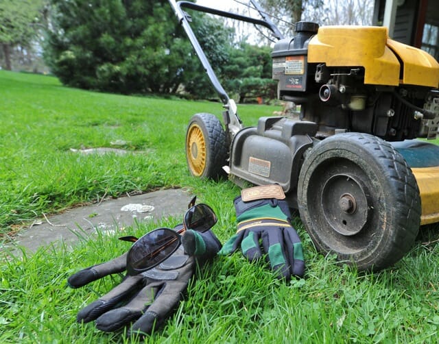 My mulching lawn mower